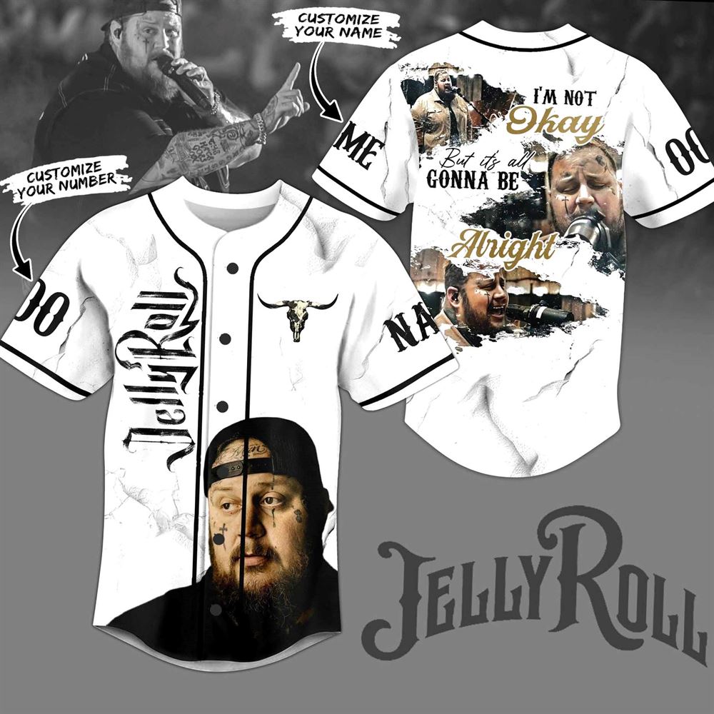 Jacob Fatu Samoan Destroyer Custom Baseball Jersey