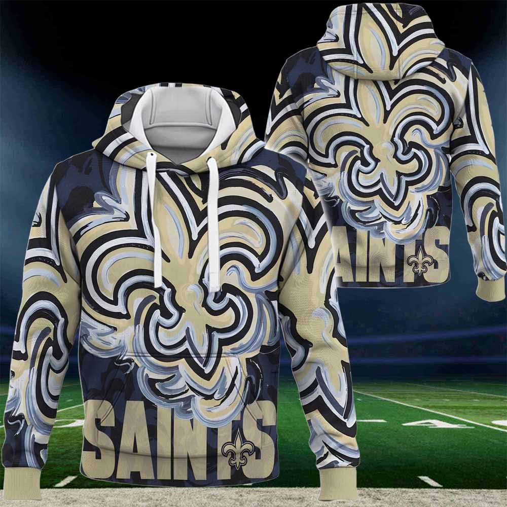 New York Giants Nfl 2024 Art Logo 3d Hoodie