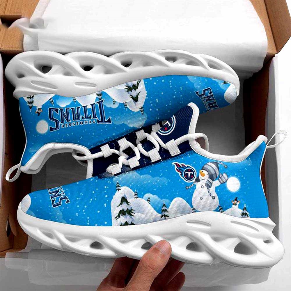 Tennessee Titans Christmas Snow Clunky Max Soul Shoes For Men Women