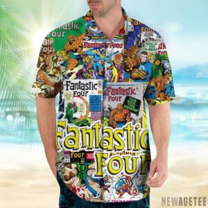 1 Hawaiian Shirt Fantastic Four Hawaiian Shirt