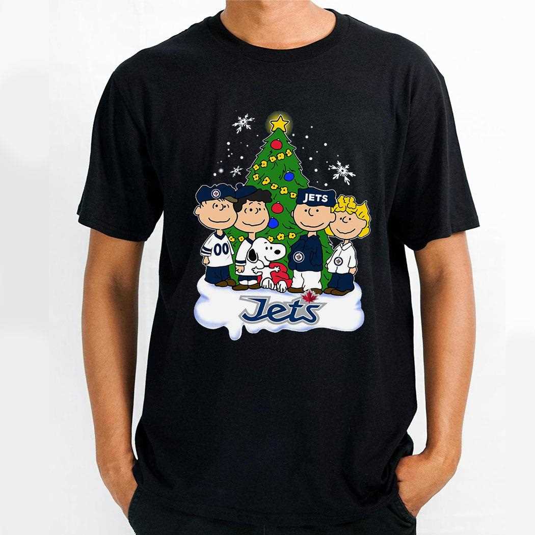 Peanuts Snoopy And Friends Hokies Christmas Tree Sweatshirt