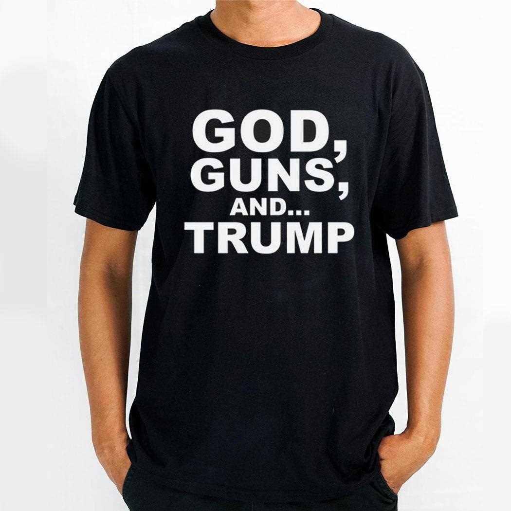 Scott Presler God Guns And Trump Shirt