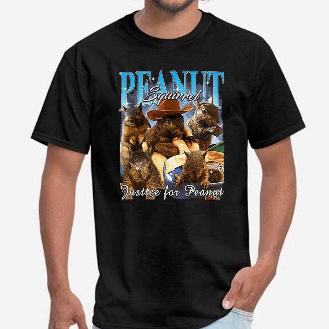 Justice For Peanut Democrats Killed Peanut The Squirrel Monsters Shirt Hoodie