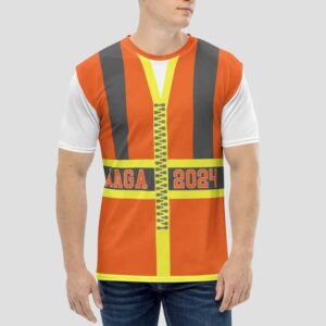 Trump MAGA 2024 Garbage Truck Driver Vest Shirt