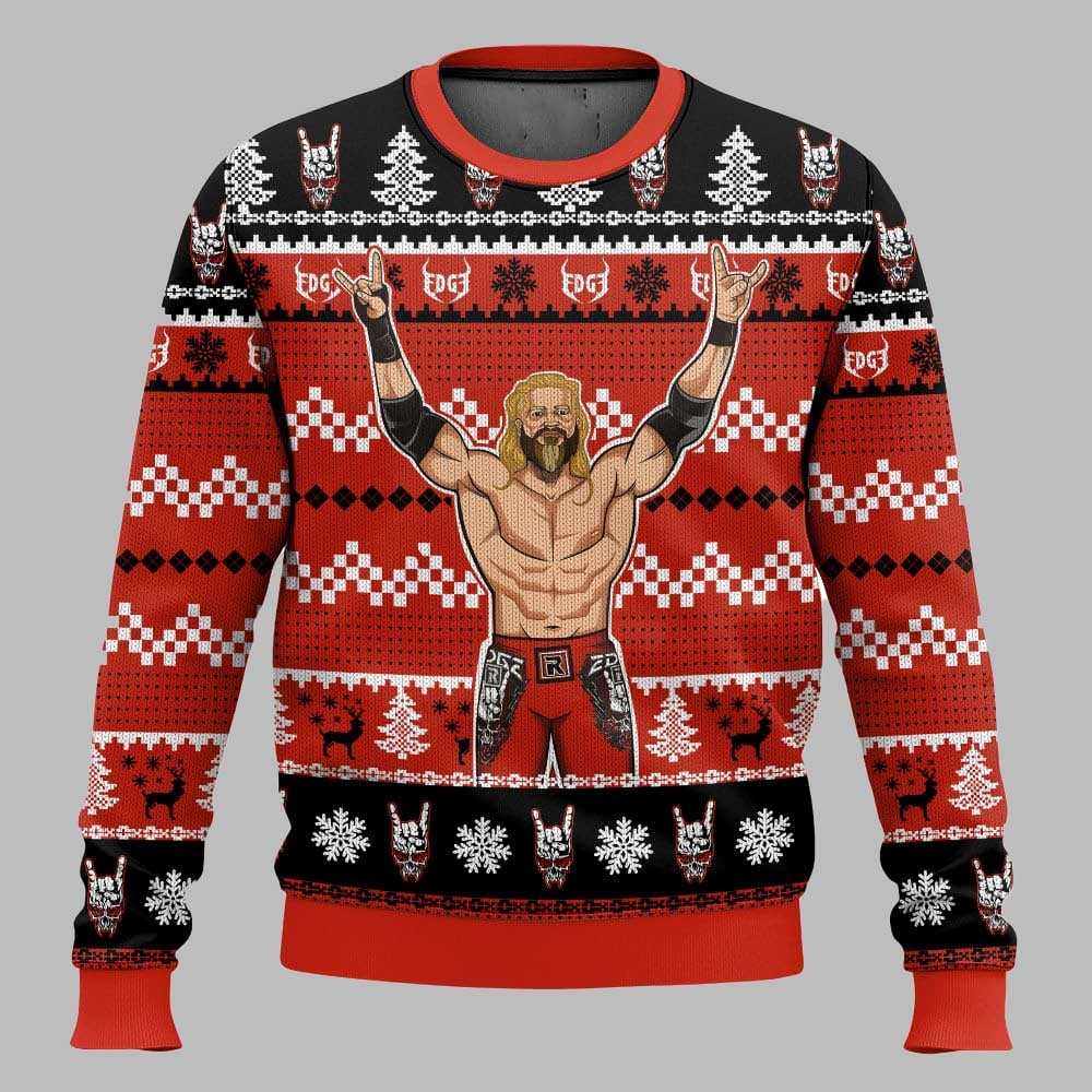 Edge Adam Copeland Christmas Ugly Sweater