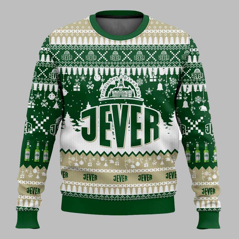 Jever German Beer Christmas Ugly Sweater