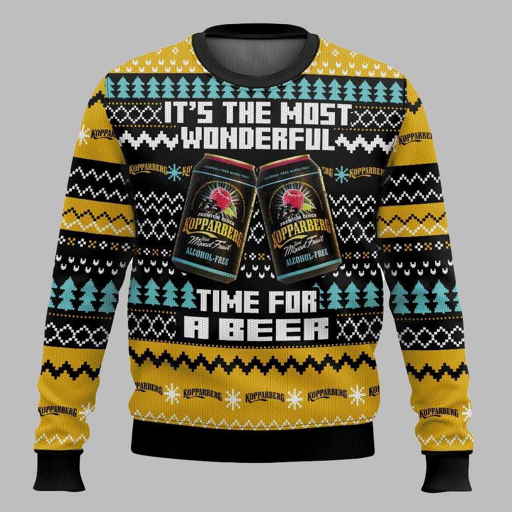 Kopparberg Uk Beer Christmas Ugly Sweater