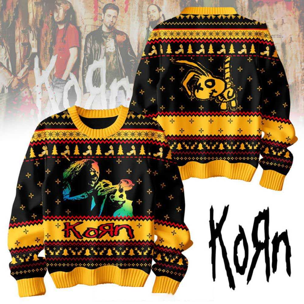 Korn They Not Like Us Christmas Ugly Sweater