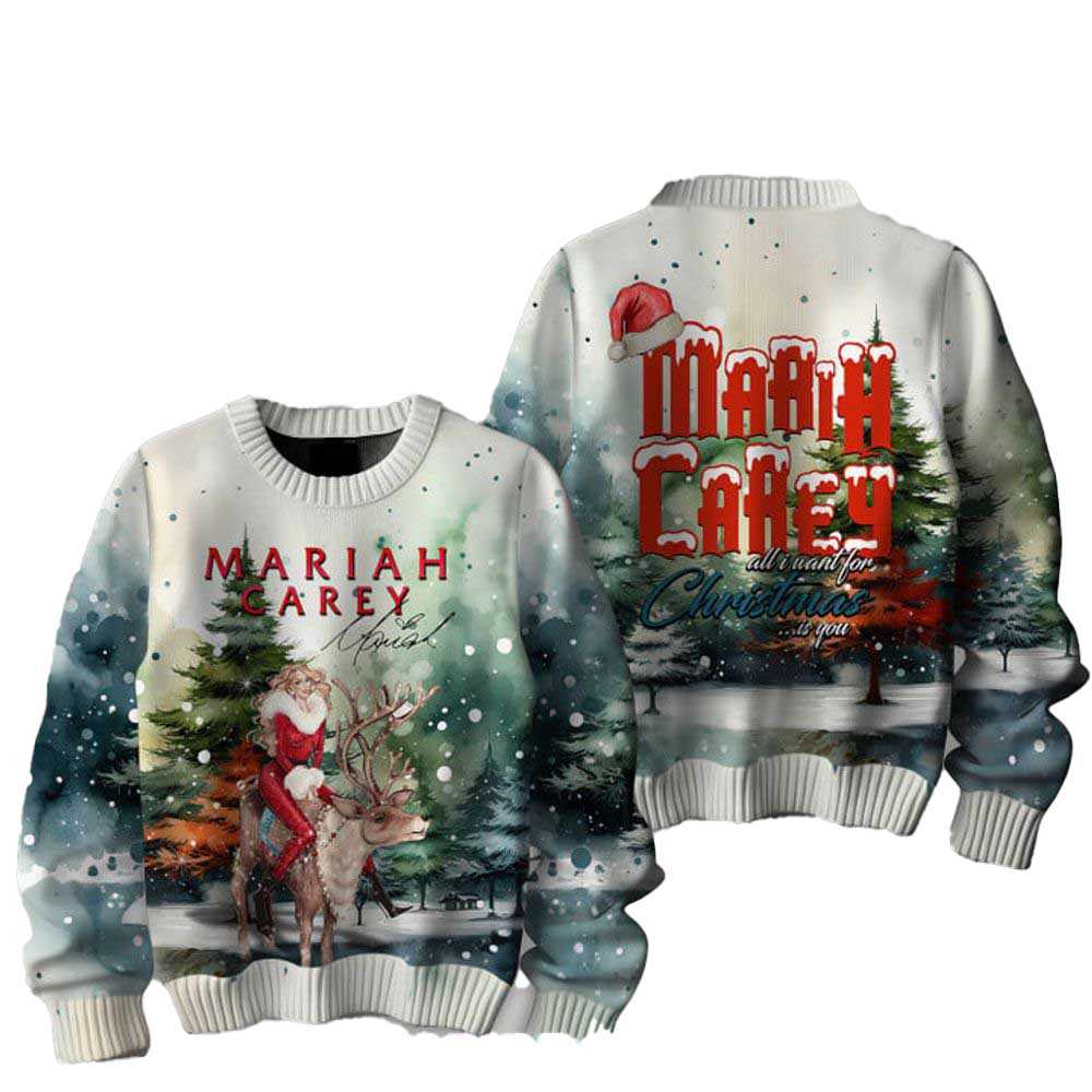 Mariah Carey All I Want For Christmas Is You Sweater