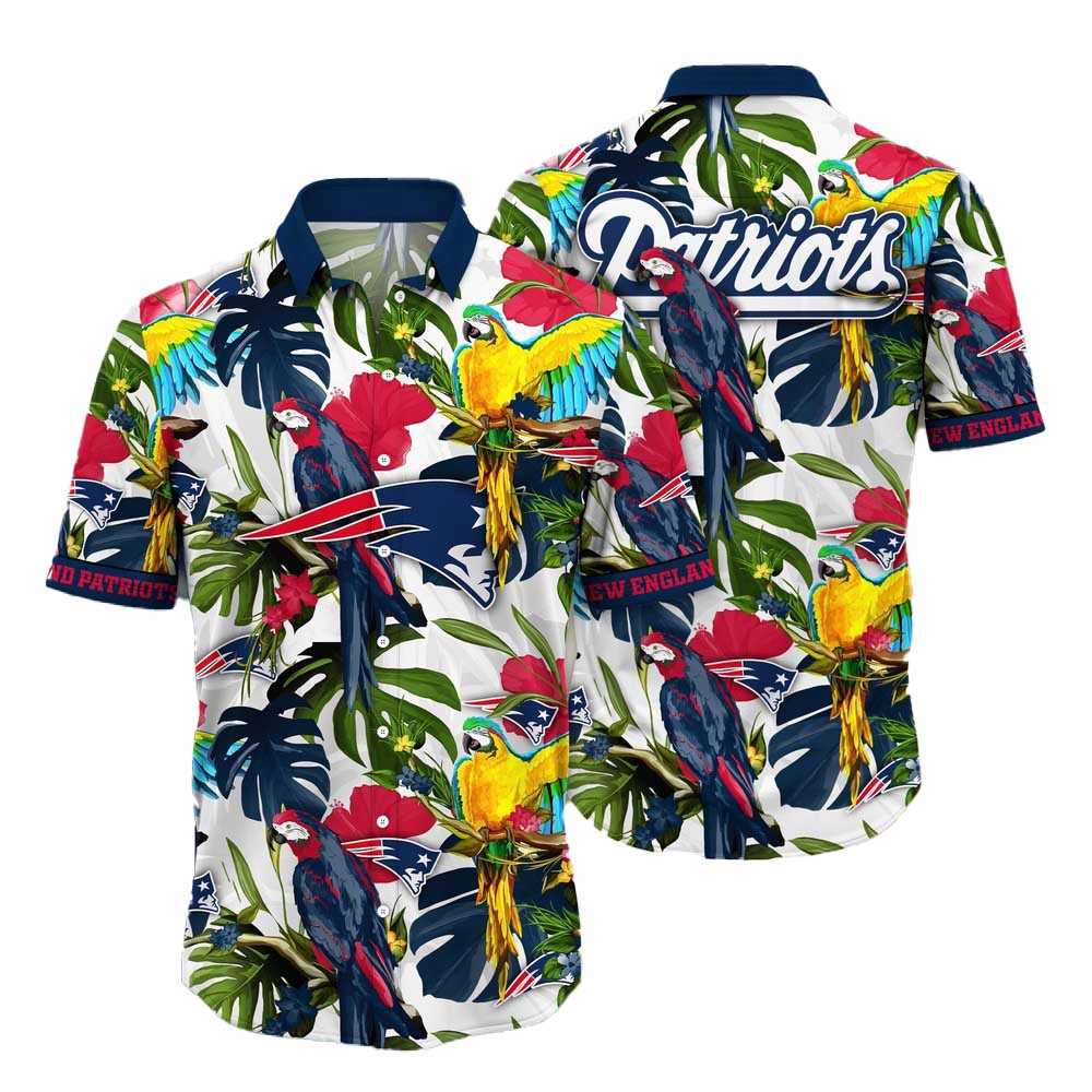 Nhl Anaheim Ducks Hawaiian Shirt Tropical Parrot Pattern Summer Hawaiian Shirt