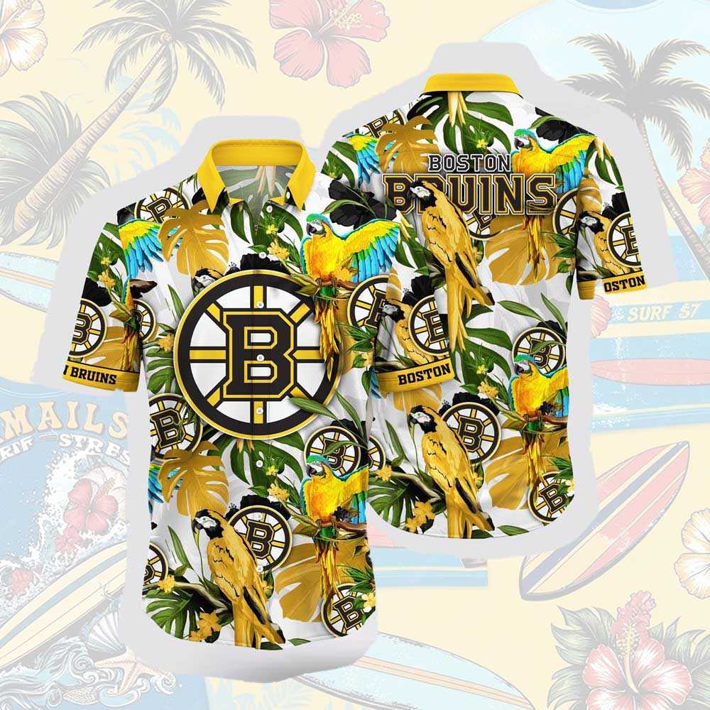 Nhl Buffalo Sabres Hawaiian Shirt Tropical Parrot Pattern Summer Hawaiian Shirt