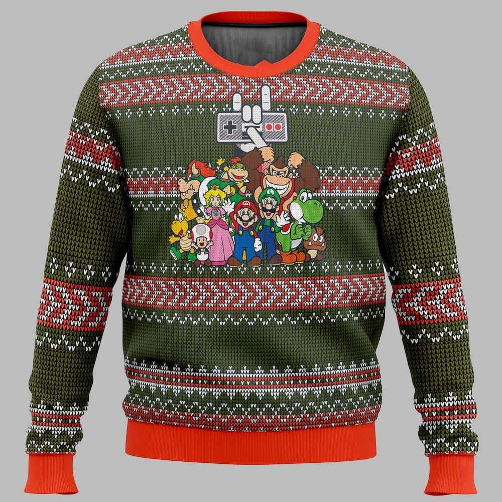 Nintendo Ugly Christmas Sweater