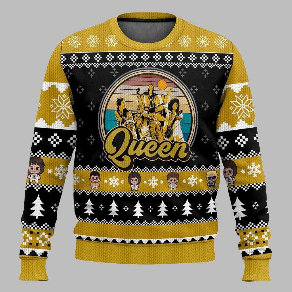 Queen Christmas Ugly Sweater