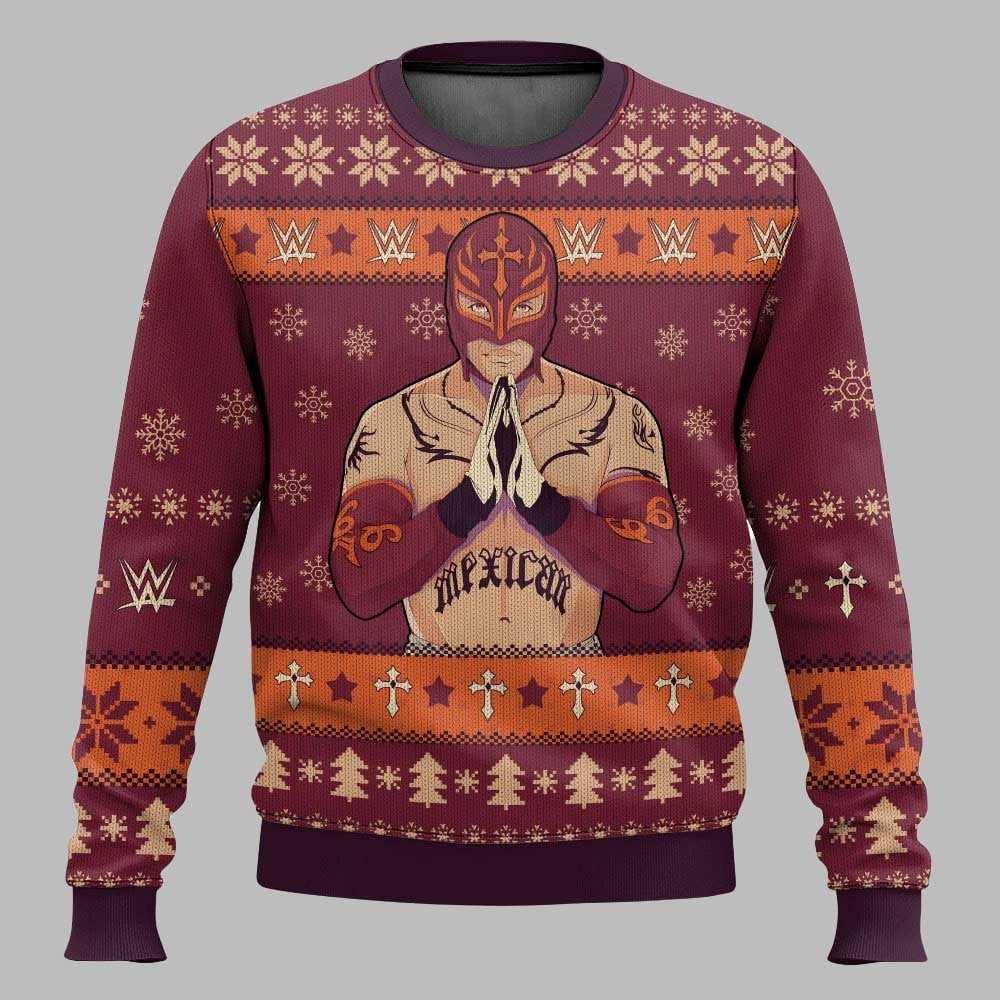 Rey Mysterio Christmas Ugly Sweater