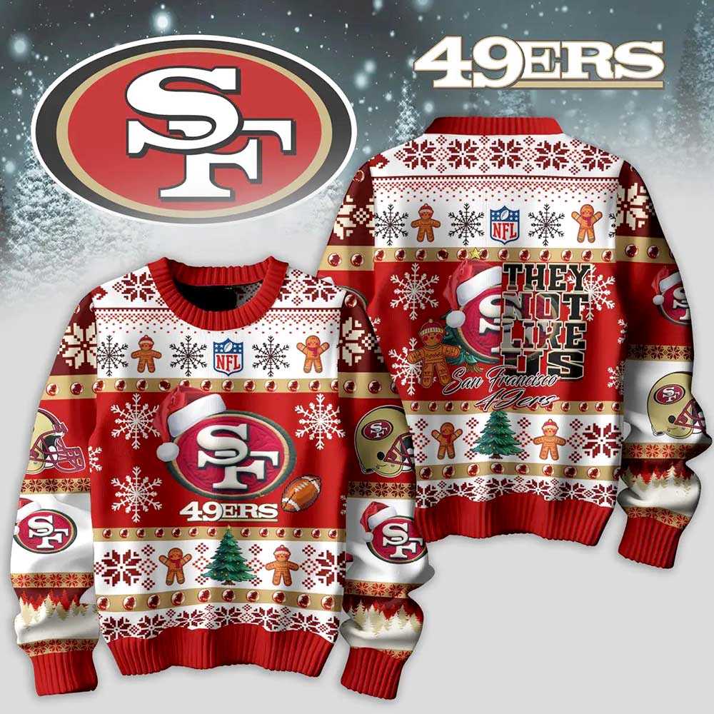 San Francisco 49ers Smart Woman Loves Her Sweater