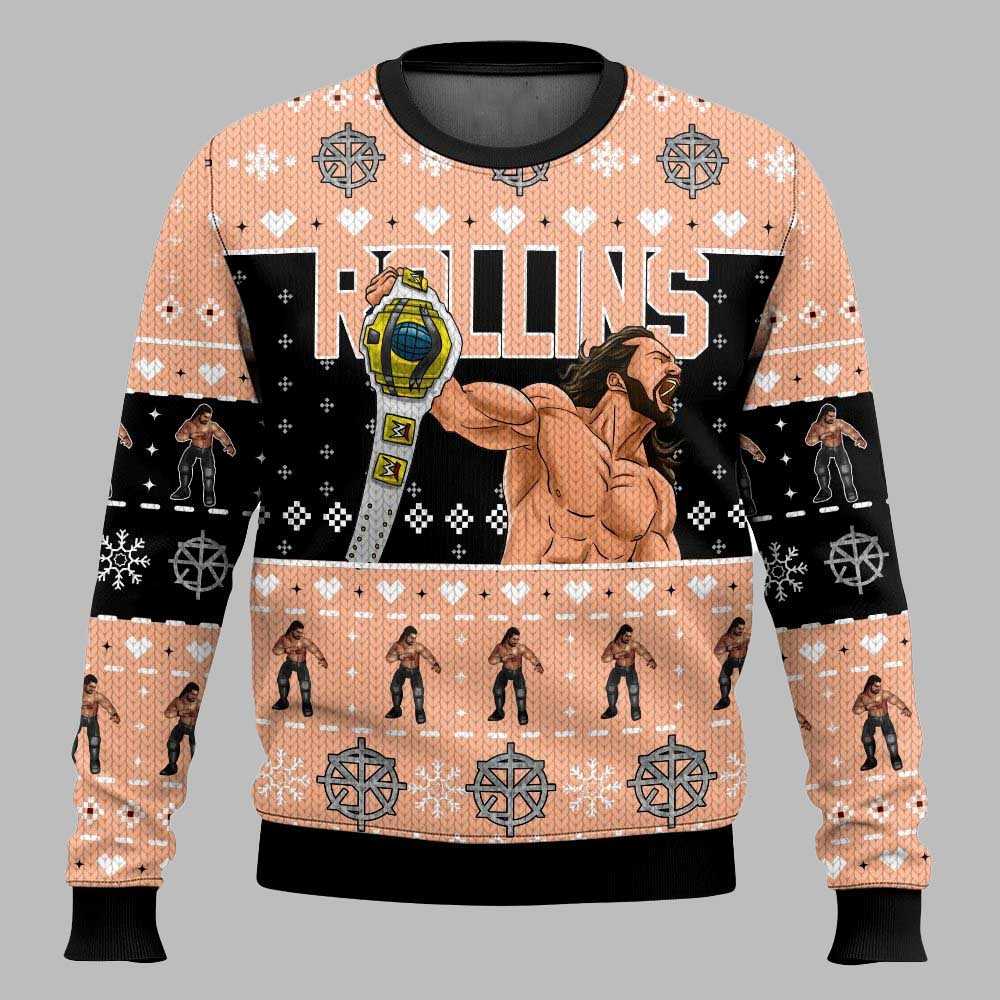 Seth Rollins Christmas Ugly Sweater