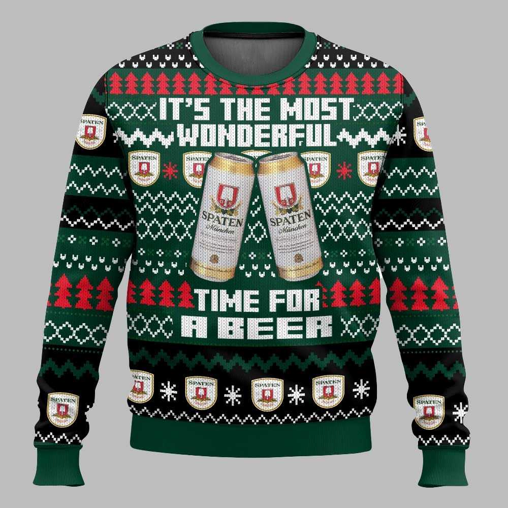 Stella Artois Uk Beer Christmas Ugly Sweater