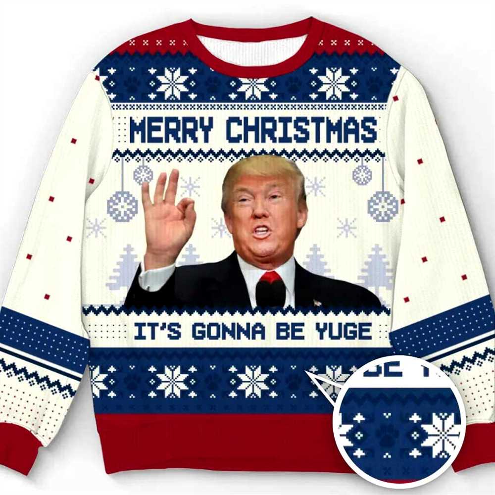 Trump Maga Make Christmas Great Again 2024 Ugly Sweater