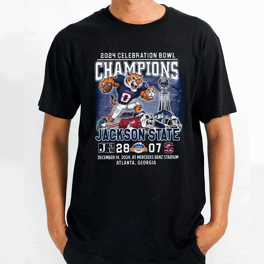 2024 Celebration Bowl Champions Jackson State Shirt