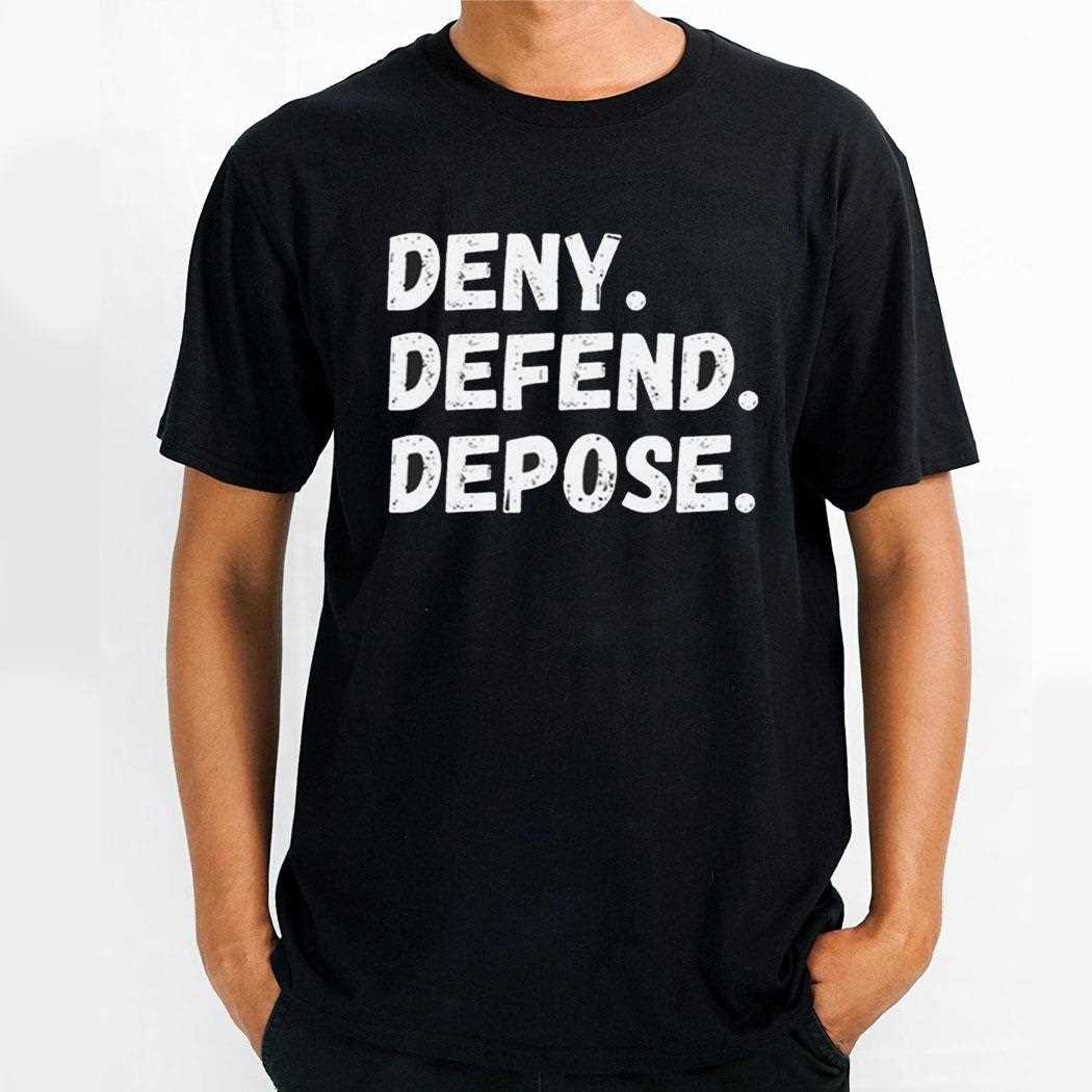 Deny Defend Depose Donuts Shirt