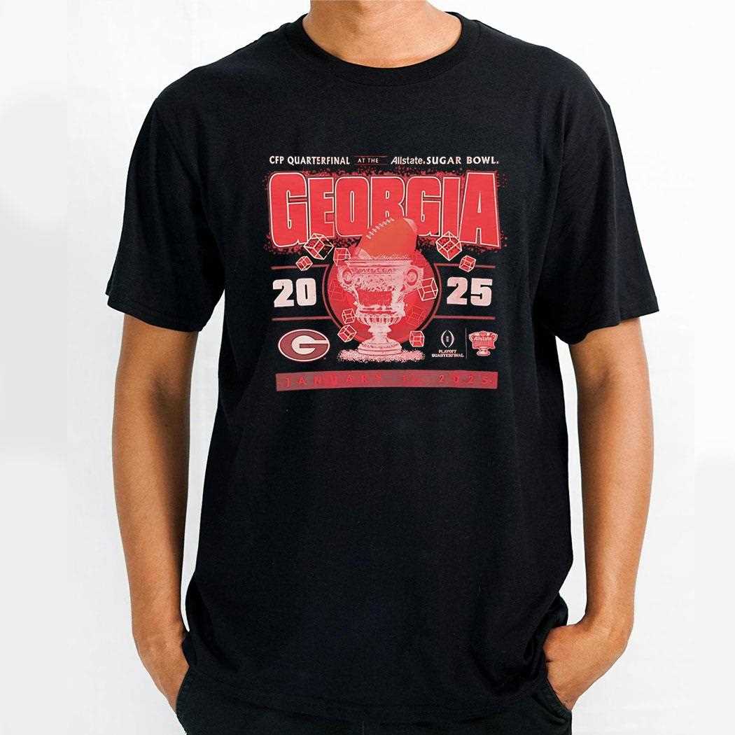 Georgia Bulldogs Cfp Quarterfinal At The Allstate Sugar Bowl 2025 Vintage Shirt