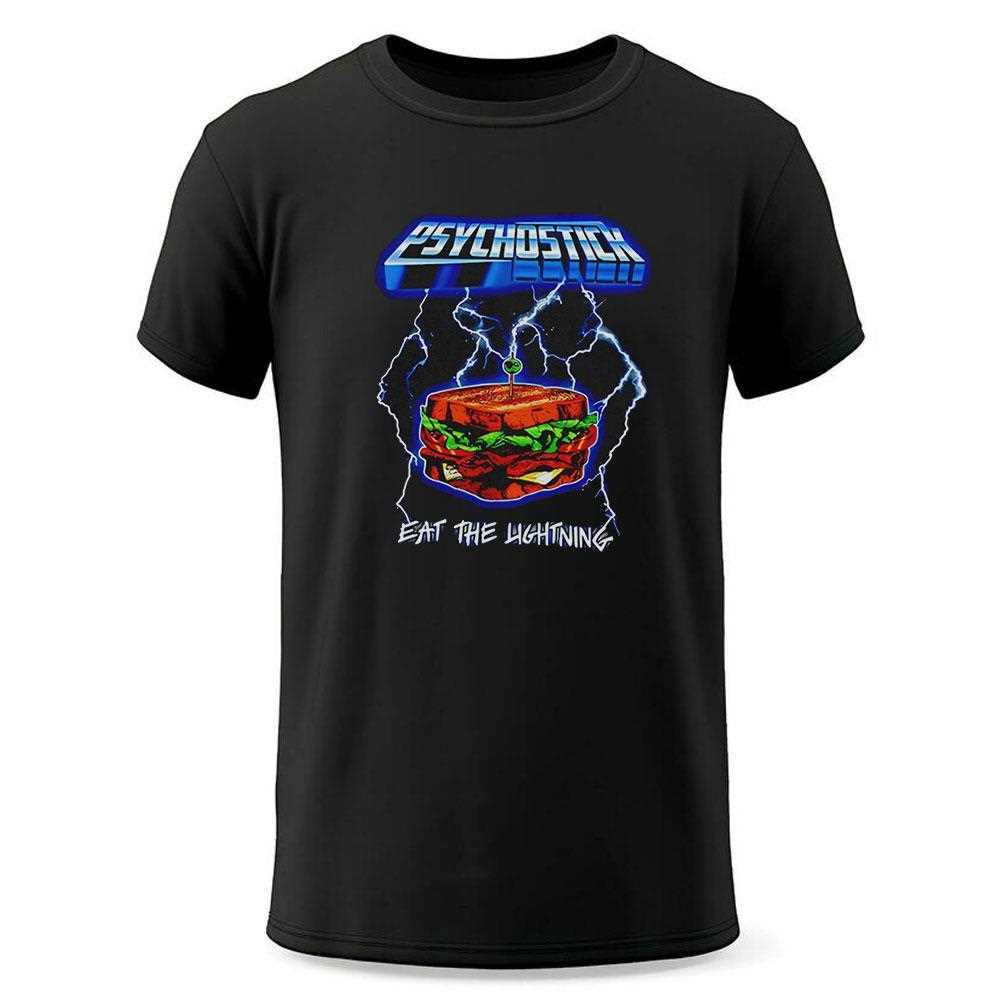 Psychostick Eat The Lightning 2024 Shirt Hoodie Psychostick Eat The Lightning 2024 Shirt Hoodie
