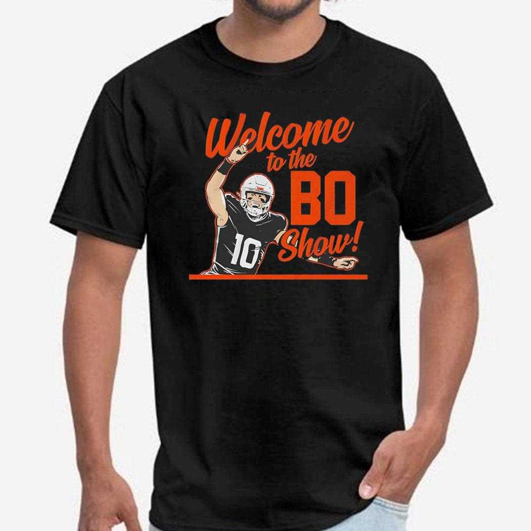 Welcome To The Bo Show Bo Nix Denver Broncos Vintage Shirt