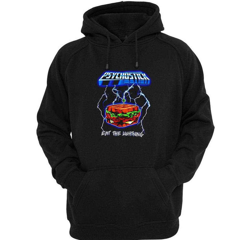 Psychostick Eat The Lightning 2024 Shirt Hoodie Psychostick Eat The Lightning 2024 Shirt Hoodie