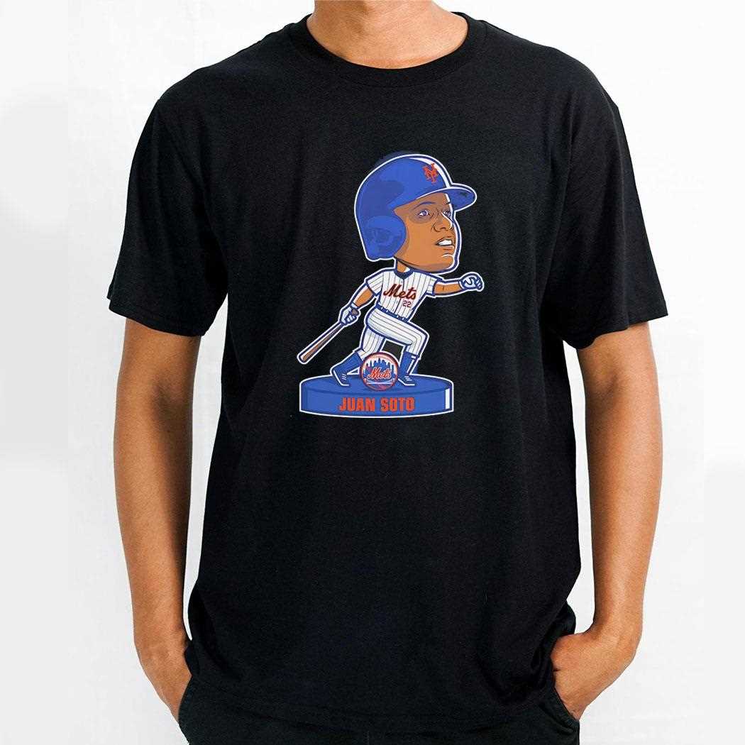 Juan Soto New York Mets Arched Wordmark Shirt