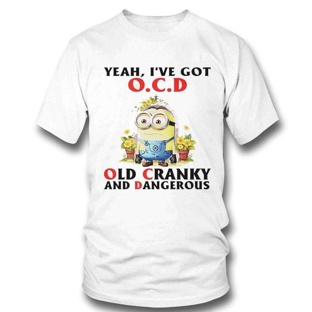 Minions I Dont Care If You Are Black White Short Tall Shirt