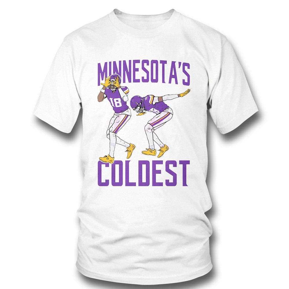 Minnesotas Coldest Justin Jefferson Minnesota Vikings Shirt