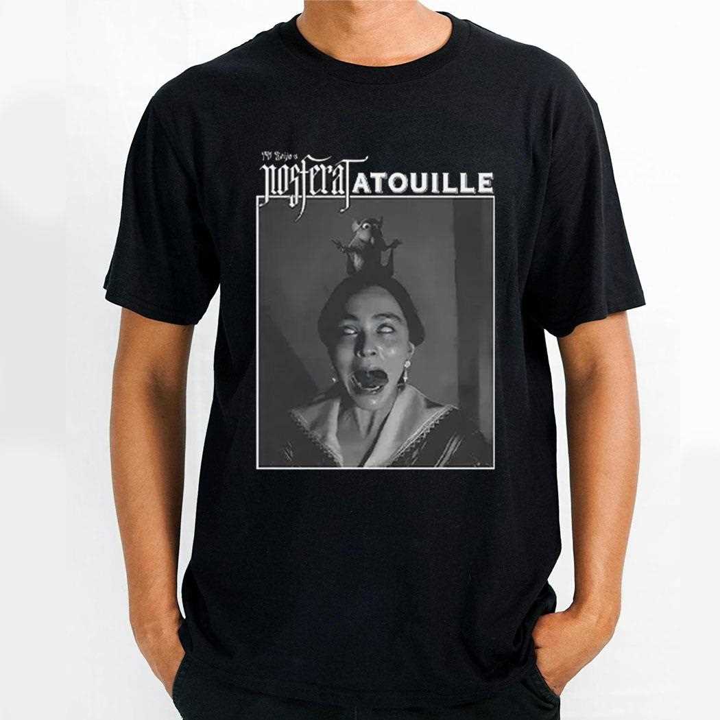 Nosferatatouille Nosferatu Ratatouille Mashup Shirt