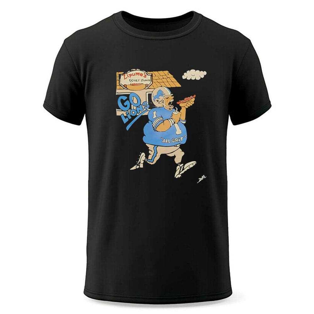 Detroit Lions All Grit Lipumas Coney Island Go Lions Shirt Detroit Lions All Grit Lipumas Coney Island Go Lions Shirt