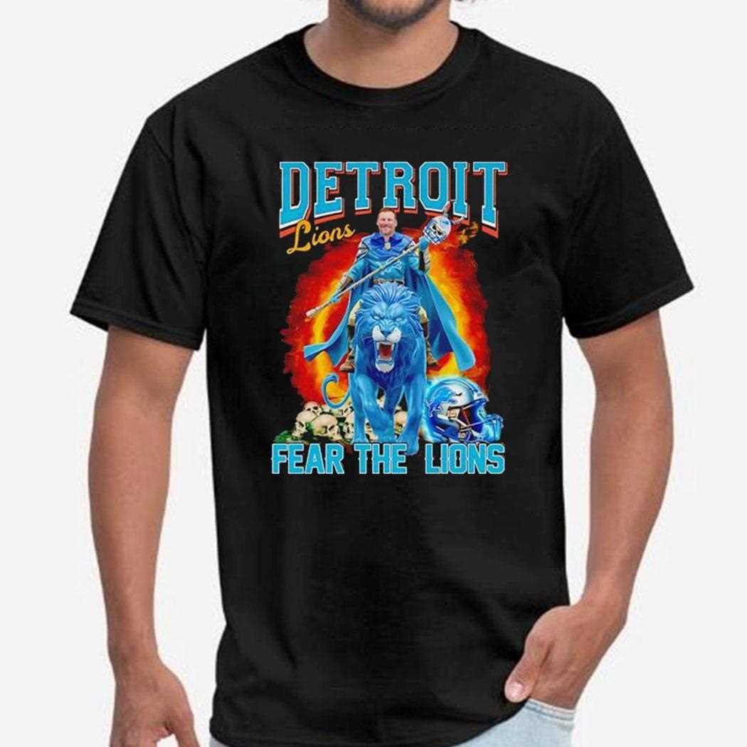 Detroit Lions Nfc North Champions 2024 Signature Shirt