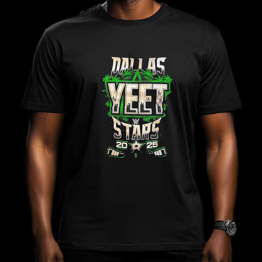 Jey Uso Rockin The Dallas Stars Yeet Shirt Jey Uso Rockin The Dallas Stars Yeet Shirt