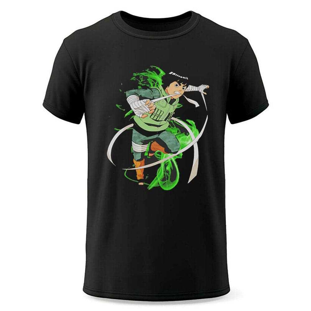 Rock Lee Naruto Anime Cartoon Graphic Shirt Rock Lee Naruto Anime Cartoon Graphic Shirt