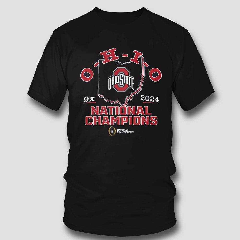 Ohio State Buckeyes Fanatics College Football Playoff 2024 National Champions Big Tall Oh1o Shirt Ohio State Buckeyes Fanatics College Football Playoff 2024 National Champions Big Tall Oh1o Shirt