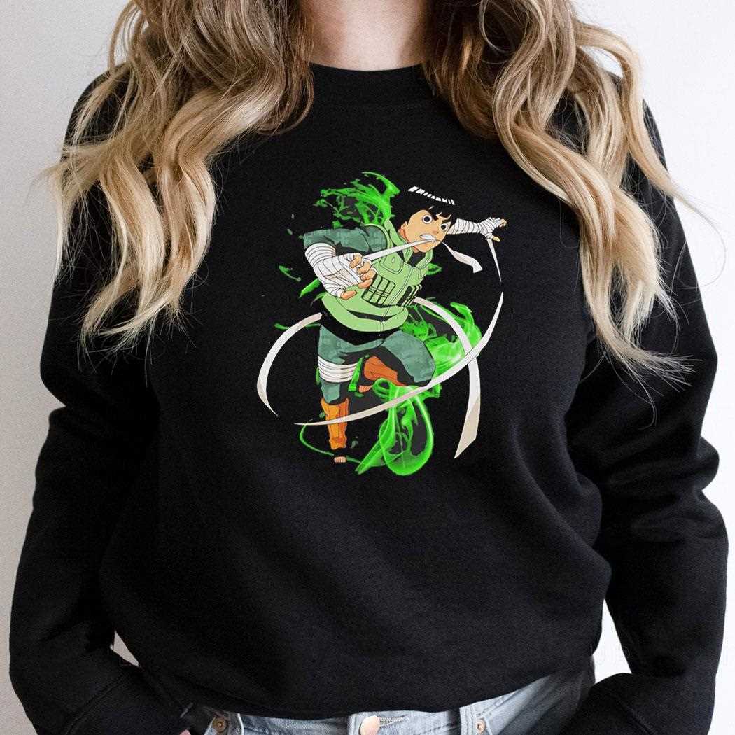 Rock Lee Naruto Anime Cartoon Graphic Shirt Rock Lee Naruto Anime Cartoon Graphic Shirt