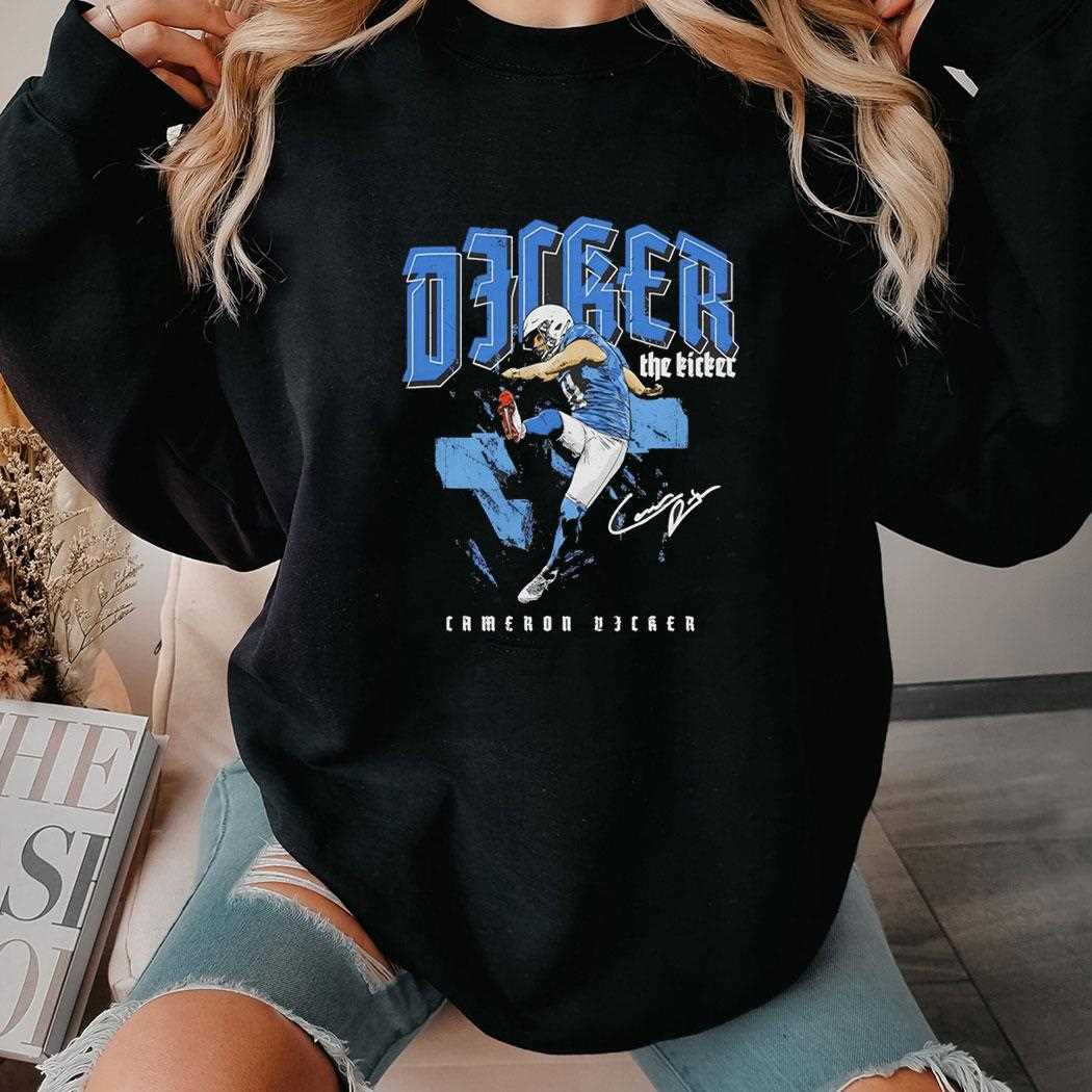 Cameron Dicker Los Angeles Chargers Nfl Football Dicker The Kicker Vintage Shirt Cameron Dicker Los Angeles Chargers Nfl Football Dicker The Kicker Vintage Shirt