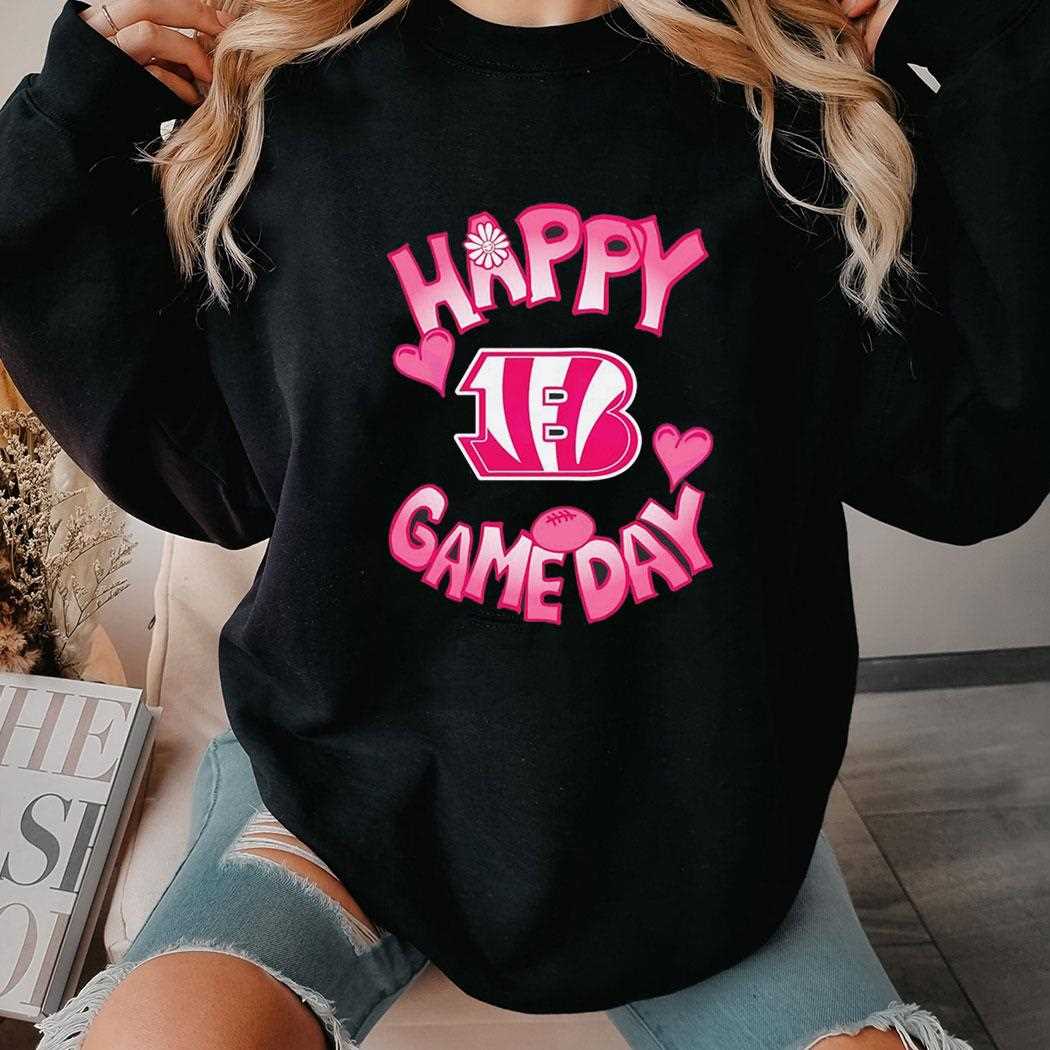 Cincinnati Bengals Nfl Valentines Day Happy Gameday Shirt Cincinnati Bengals Nfl Valentines Day Happy Gameday Shirt