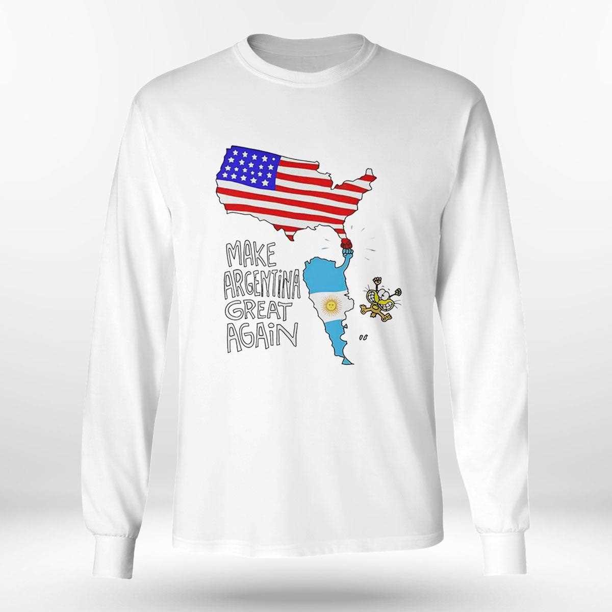Nueva Era De Prosperidad Make Argentina And America Great Again Shirt Nueva Era De Prosperidad Make Argentina And America Great Again Shirt