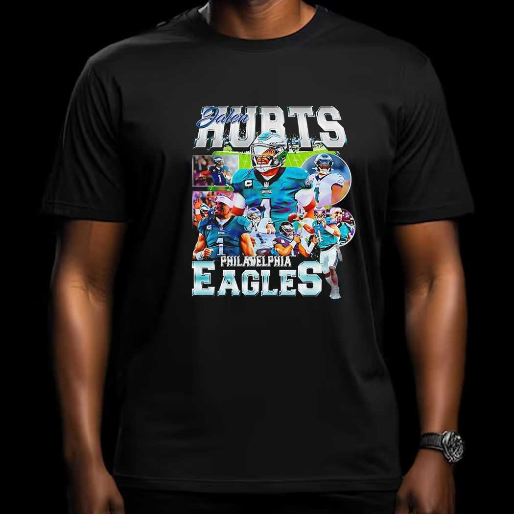Jalen Hurts Philadelphia Eagles Super Bowl Champions Vintage Shirt Jalen Hurts Philadelphia Eagles Super Bowl Champions Vintage Shirt