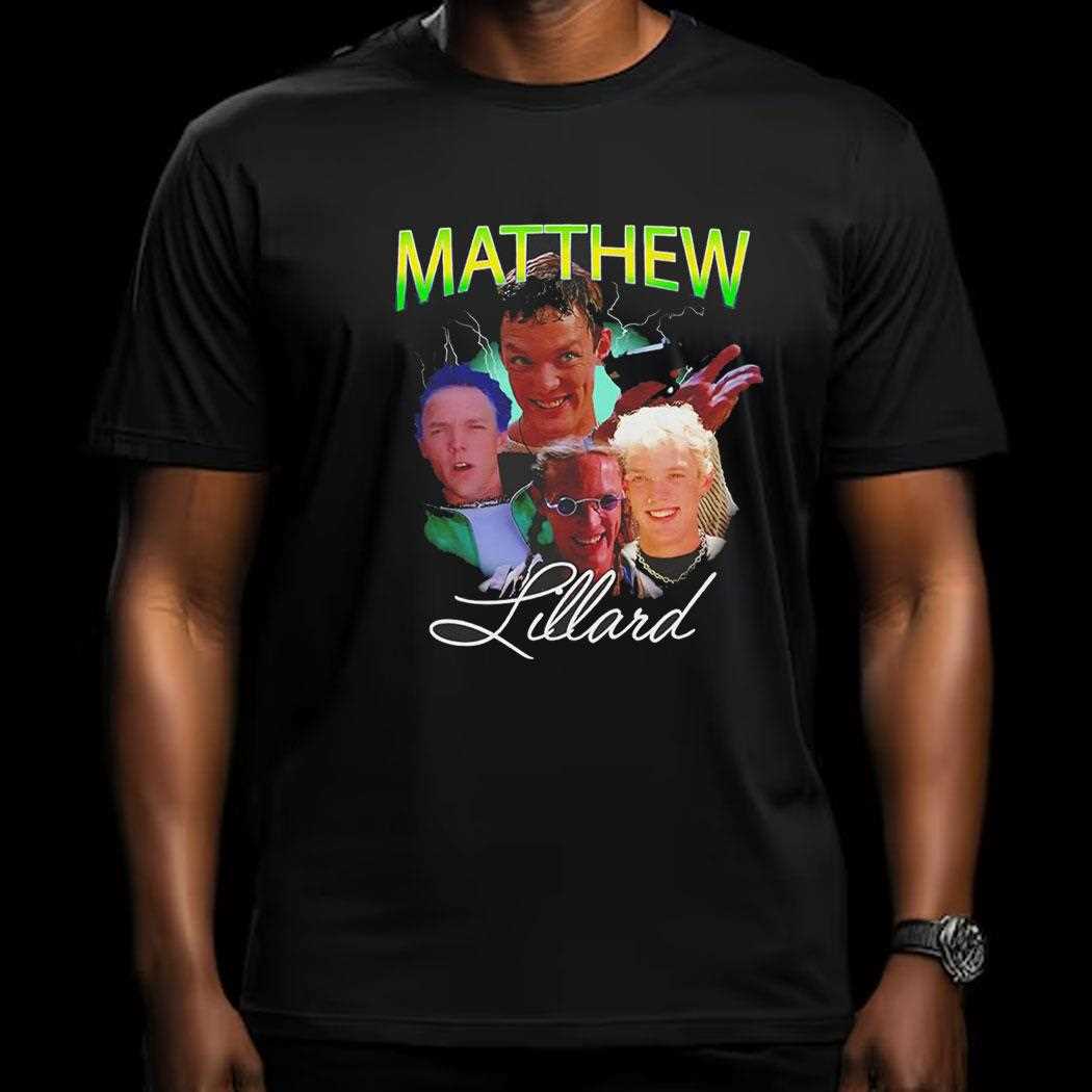 Matthew Lillard Vintage Style 90s Shirt Matthew Lillard Vintage Style 90s Shirt