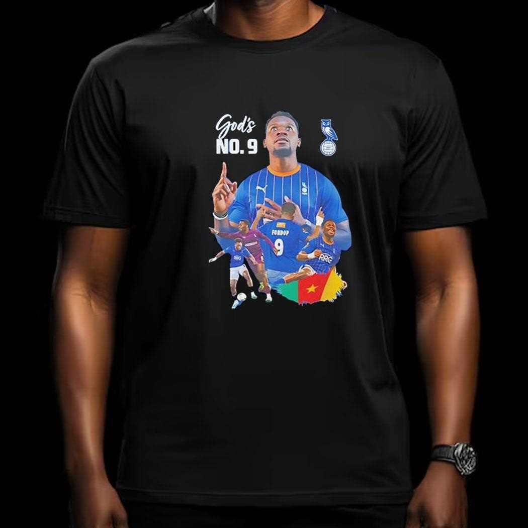 Mike Fondop Talom Gods No9 Oldham Athletic Afc Shirt Mike Fondop Talom Gods No9 Oldham Athletic Afc Shirt