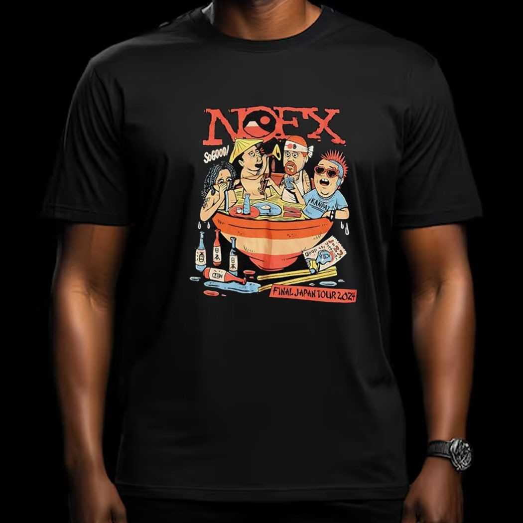 Nofx So Good Final Japantour 2024 Shirt