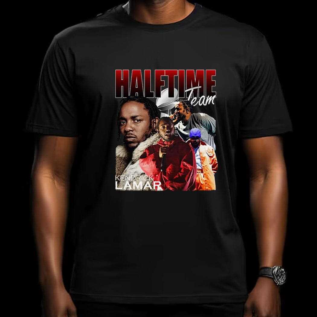 Retro 90s Kendrick Lamar Halftime Team Shirt Retro 90s Kendrick Lamar Halftime Team Shirt