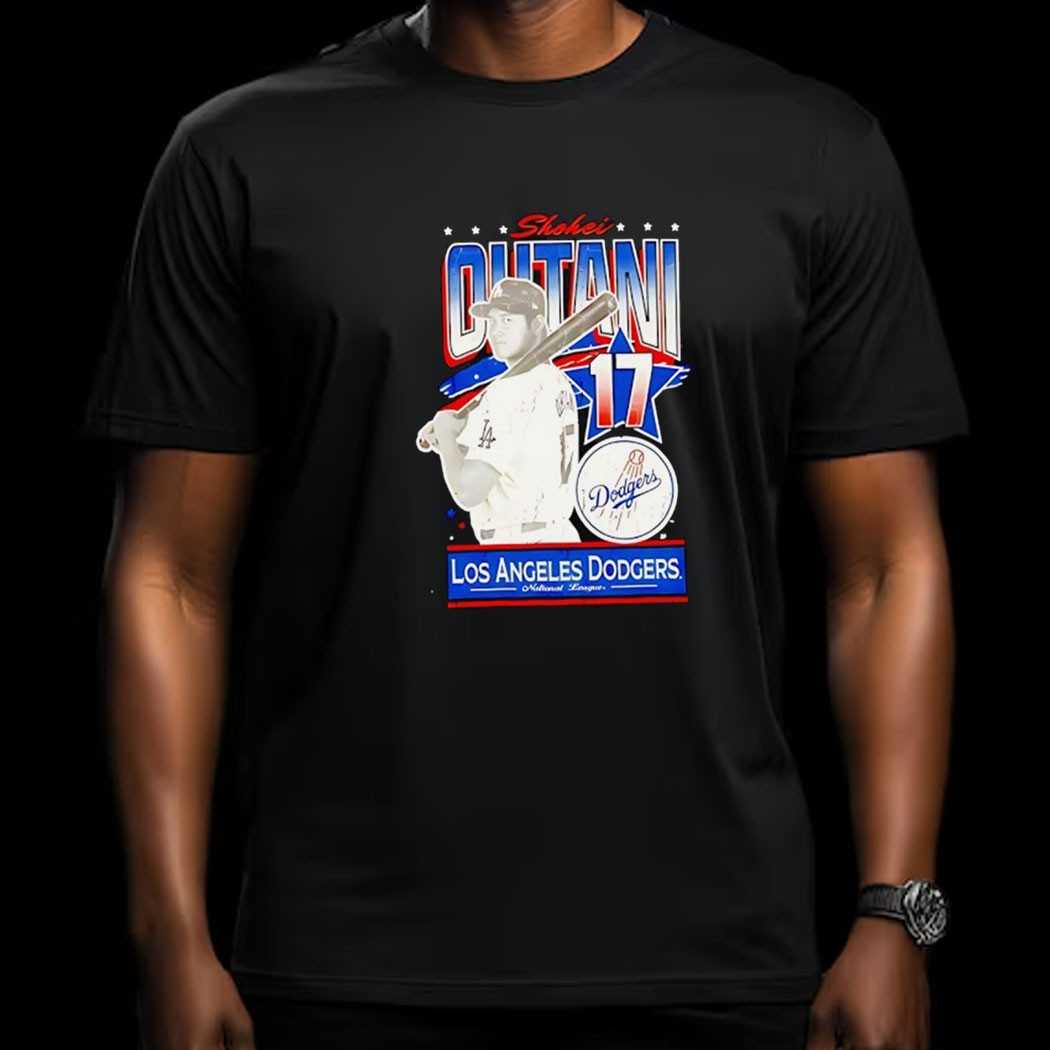 Shohei Ohtani 17 Los Angeles Dodgers Baseball Shirt