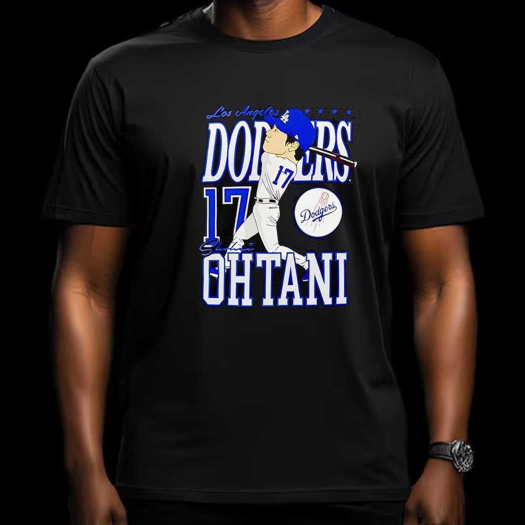 Shohei Ohtani 17 Mlb Los Angeles Dodgers Baseball Shirt