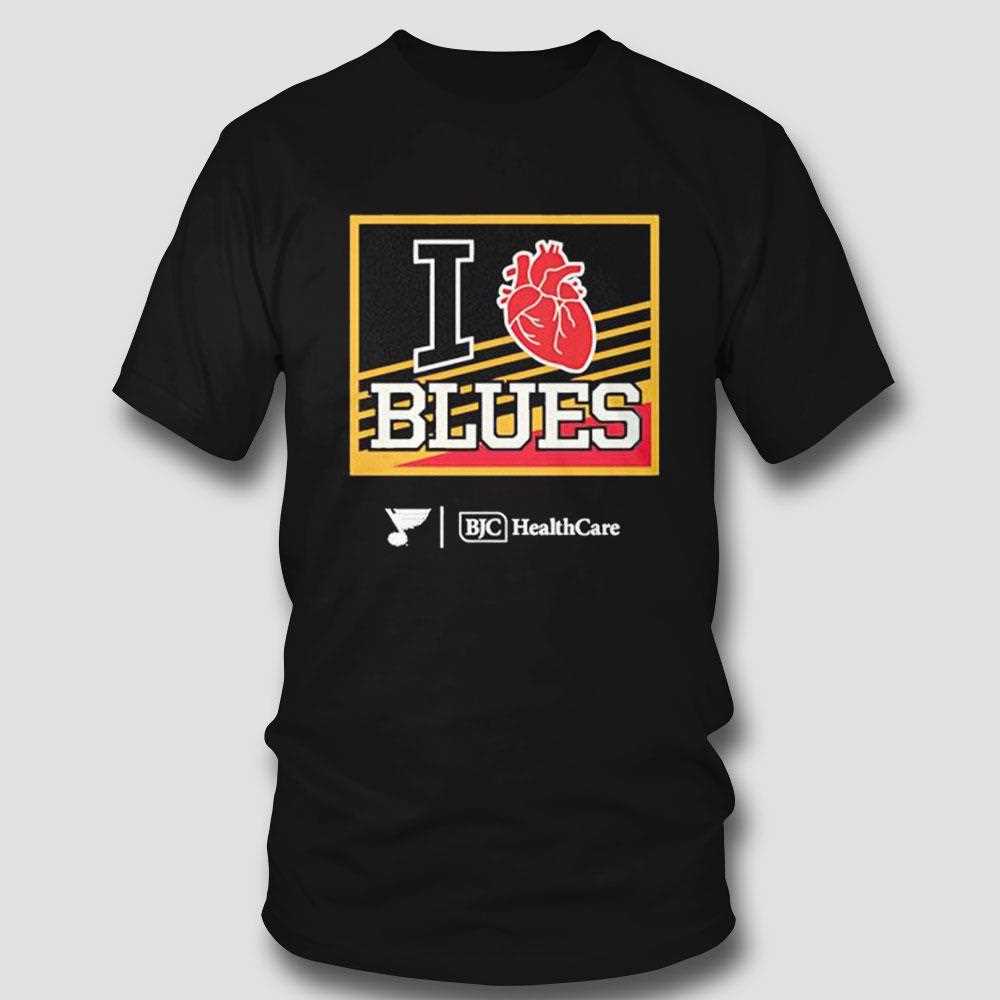 Bjc Healthcare I Heart Blues St Louis Blues Logo Shirt Shirt Bjc Healthcare I Heart Blues St Louis Blues Logo Shirt Shirt