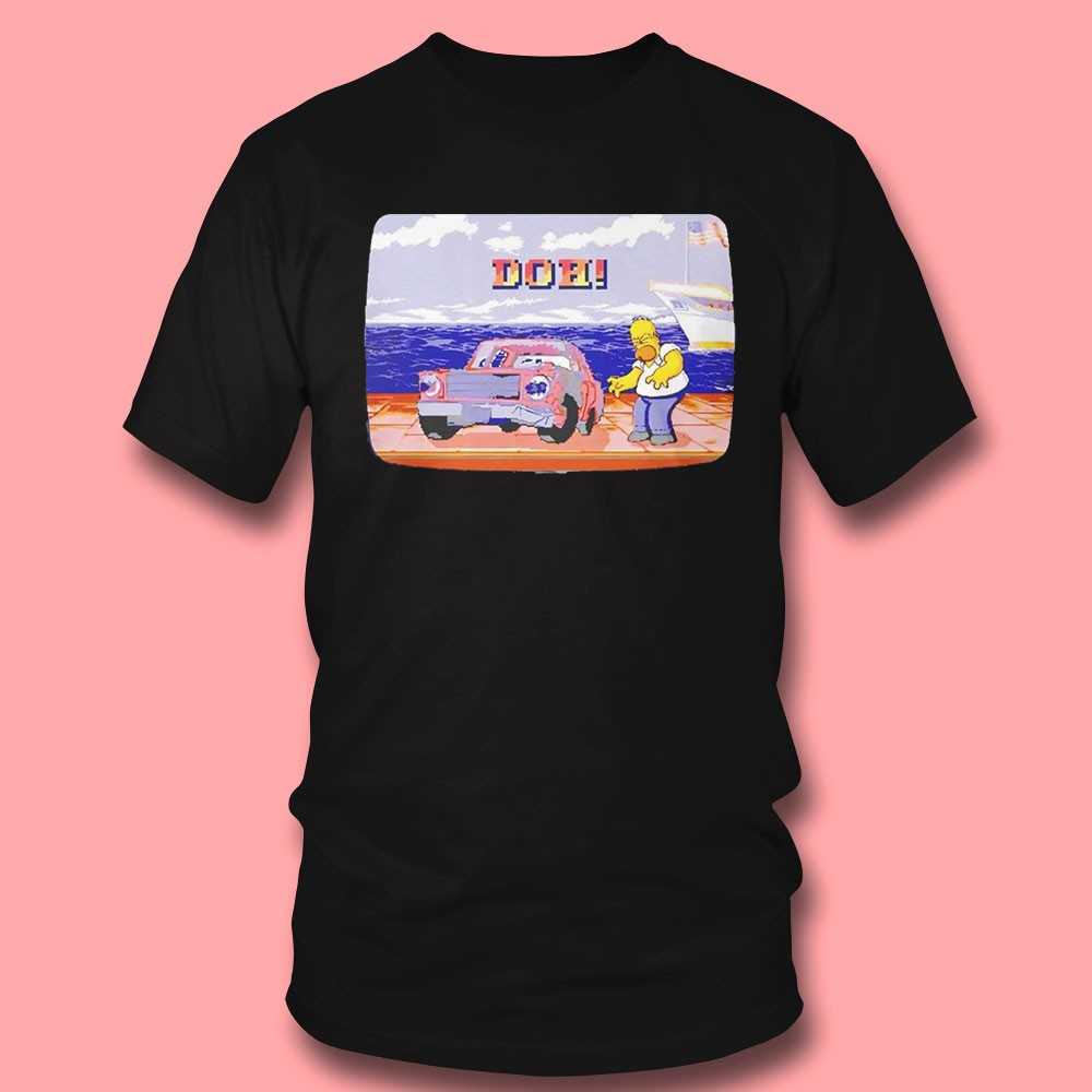 Homer Simpson And Street Fighter Doh Fighter Shirt Homer Simpson And Street Fighter Doh Fighter Shirt